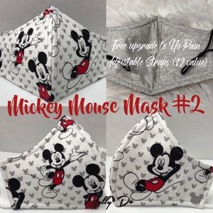 Mickey Mouse Adult Unisex Face Mask #2